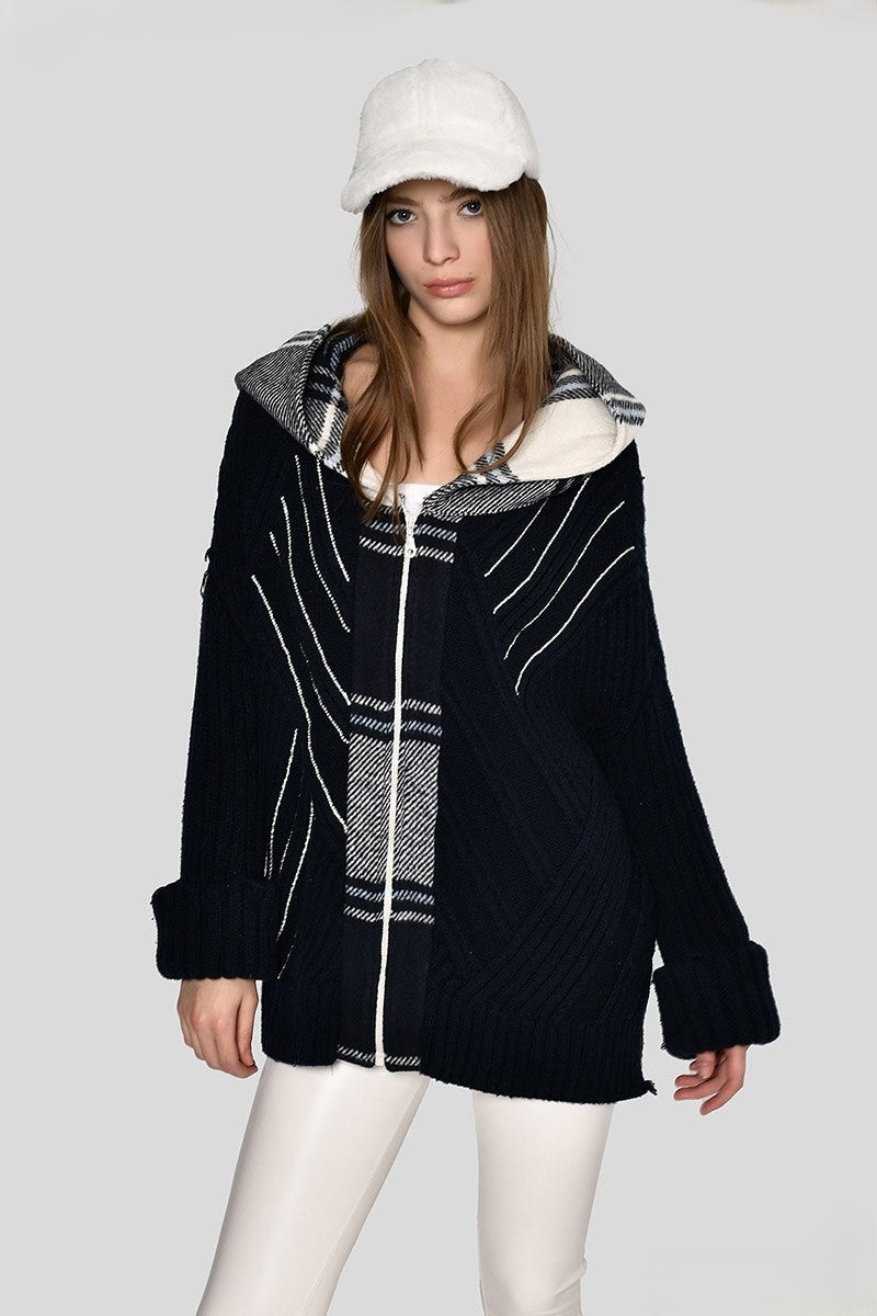 Dark Blue Wool Jacket