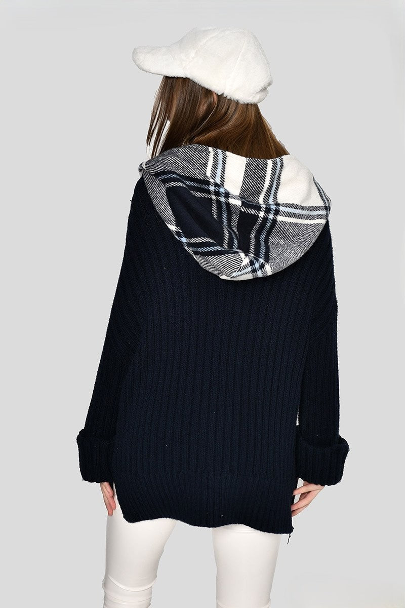 Dark Blue Wool Jacket