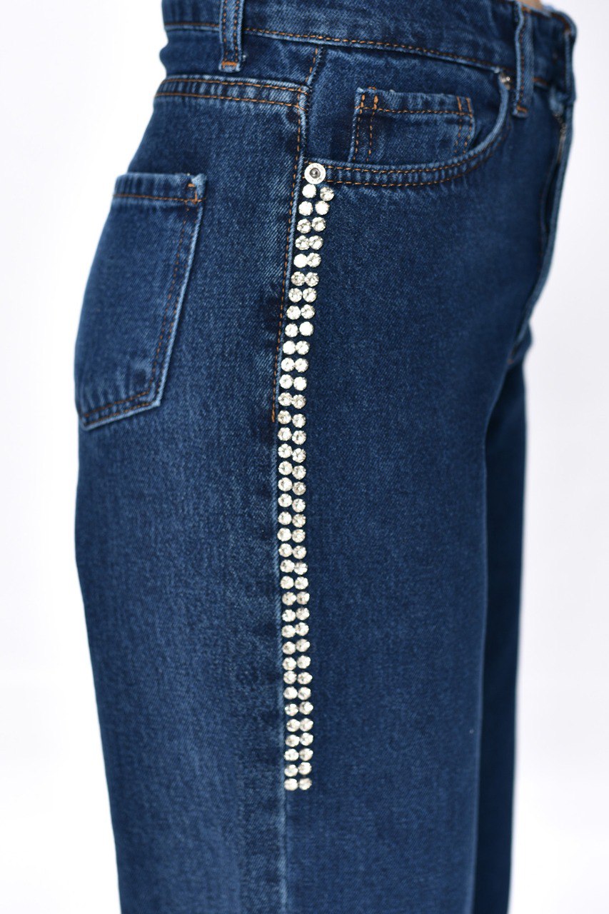 Blue Jeans With Strass