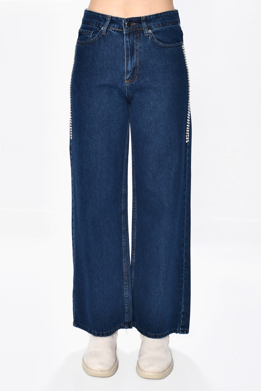 Blue Jeans With Strass