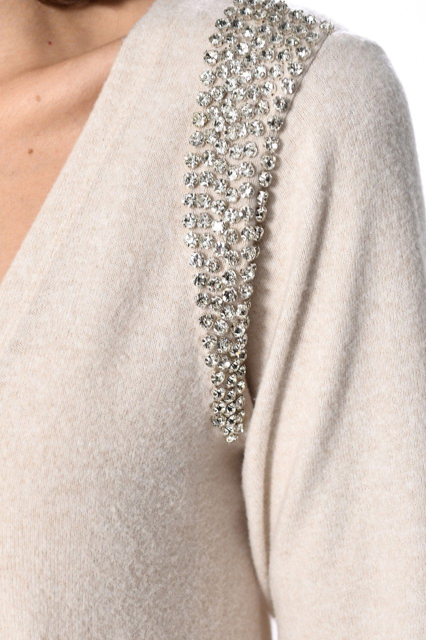 Beige Set with Strass